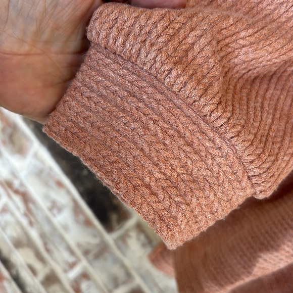 Lane Bryant Coral Cowl Neck Sweater - Picture 3 of 10